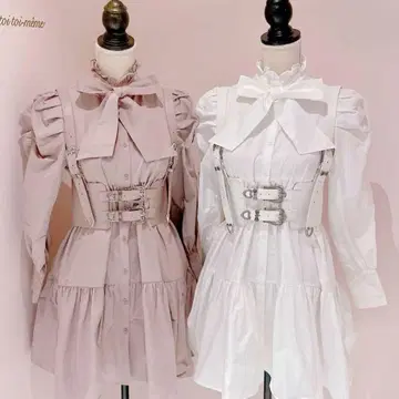 하네스 포함 원피스 harness ribbon Manon Tokyo