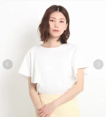 미사용 새상품 쿠 드 샹스 썸머 니트 화이트 38
