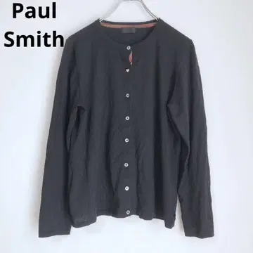 폴 스미스 긴팔 가디건 겉옷 모직 여성 상의 블랙 2XL