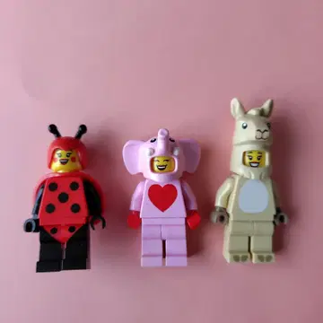 레고 미니 피규어 3종 세트 minifigure