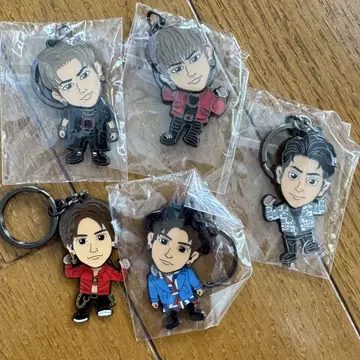 3대째 키링 5개 세트