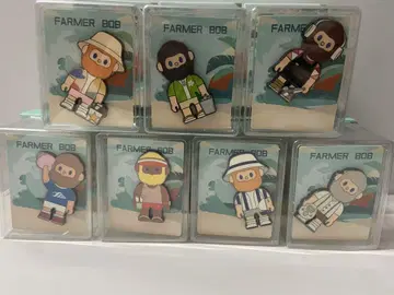 FARMERBOB BOB ISLAND 시리즈 핀 배지