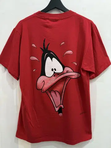 90년대 USA제 루니툰 CK 패러디 티셔츠 덕
