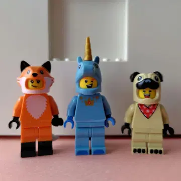 레고 미니 피규어 3종 세트 minifigure