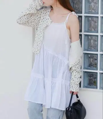 인도 면 티어드 튜닉 Kastane