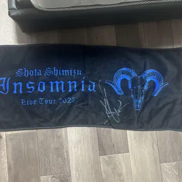 shota shimizu 2023년 투어 타월 사인 포함
