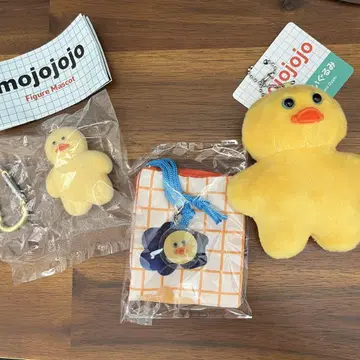 mojojojo 오리 스트랩 봉제 인형