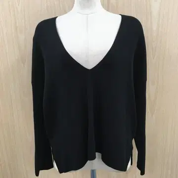 새상품 코코딜 딥 V 넥 레이어드 시어 니트 F0626B11