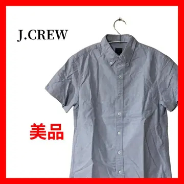 J.CREW 스카이블루 옥스퍼드 셔츠 M 캐주얼 반팔 B1752