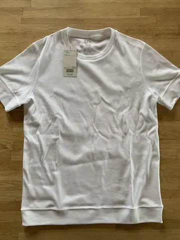 택 포함 새상품 빔즈 Jobs Tee 화이트 티셔츠 L
