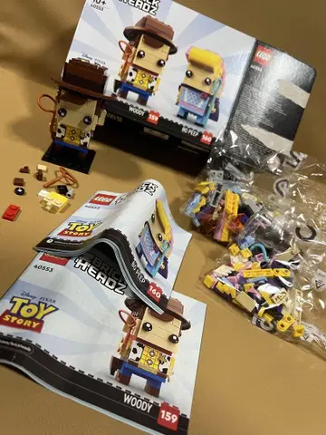레고 BRICK HEADZ 토이스토리 우디 보핍