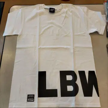 LBWK 화이트 T셔츠 코튼 100%