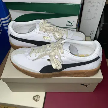 배송비 포함 PUMA OSLO CITY OG 화이트/블랙/껌