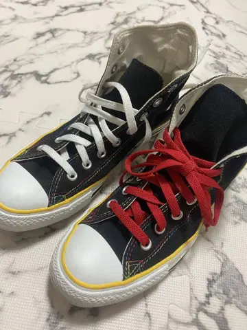 레어 컨버스 올스타 하이컷 스니커즈 27cm