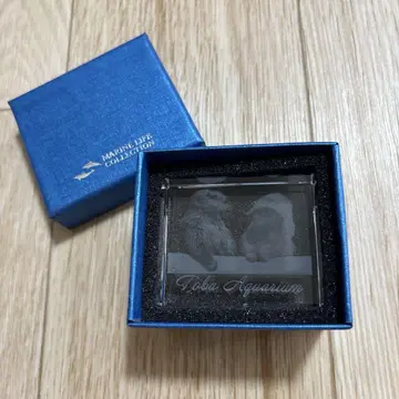 미사용 새상품 토바 수족관 크리스탈 아트 3D 랏코 메이 키라