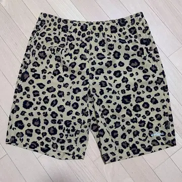 새상품 WILD THINGS 와일드 싱글 하프 팬츠 레오파드 XL