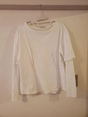 CLANE 레이어드 티 레이어드 롱 슬리브 탑