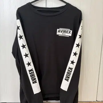 AVIREX 롱 T 구제 의류 아비렉스