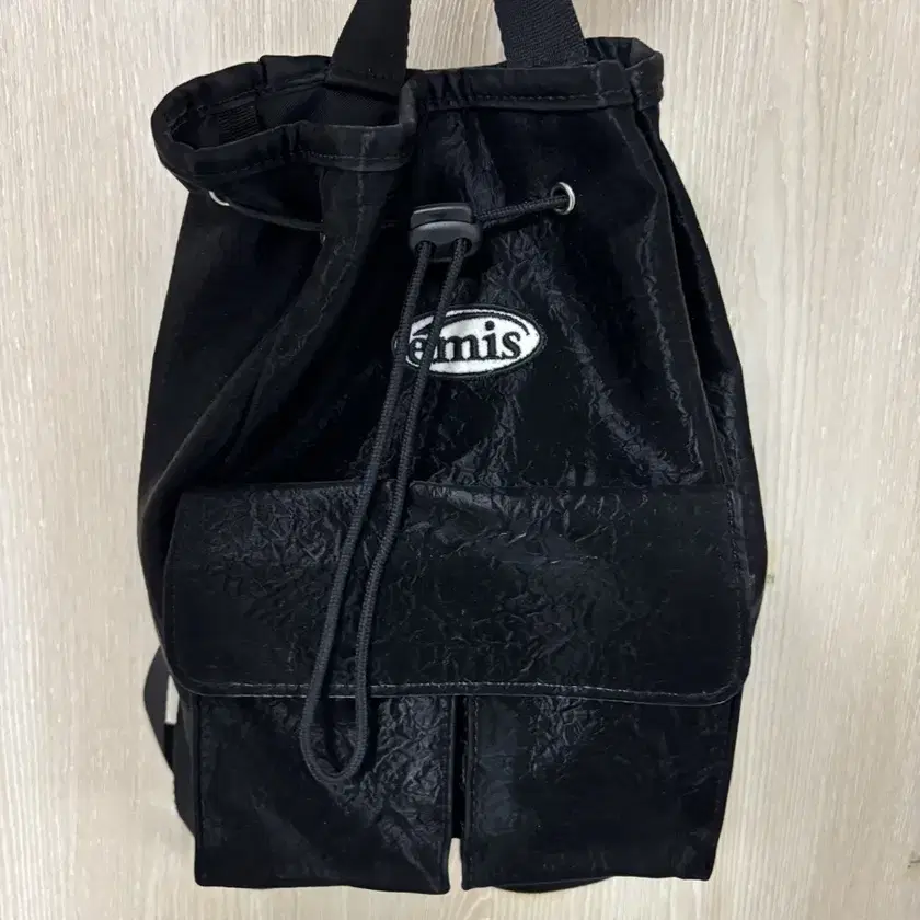 ◆EMIS◆ MINI WAPPEN POCKET BACKPACK RENEWALBLACK m1037_1334 Emis Mini Wappen Pocket Backpack Black | eBay