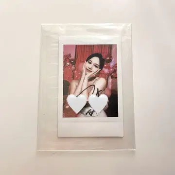 twice 친필 사인 폴라로이드 미나