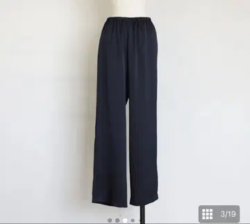 지프소피아 gypsohila 릴랙시 새틴 팬츠 34