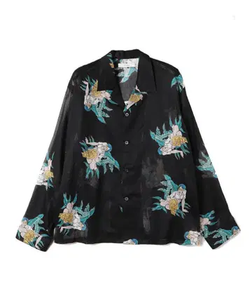 JieDa ALOHA LONE SHIRT/알로하 셔츠/블랙