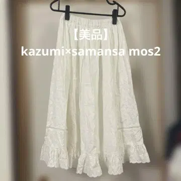 사만사 모스모스 kazumi 콜라보 스커트