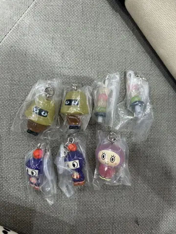 젠마이 자무라이 가챠 메지루시 액세서리 7종 세트