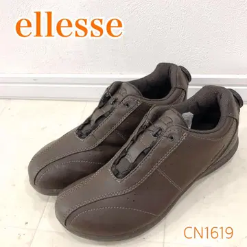 ellesse 엘레쎄 여성용 다이얼 스니커즈 브라운 계열
