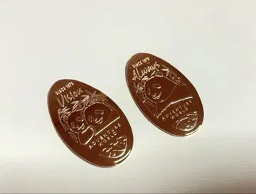 (새상품급) 어드벤처월드 팬더 수베니어 기념 메달 2개 세트