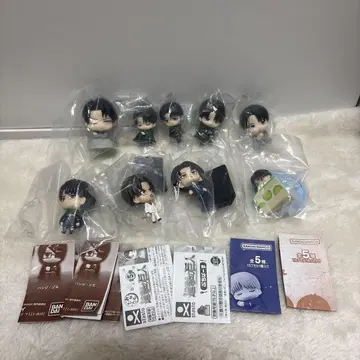 진격의 거인 가챠가챠 리바이 묶음 판매 네무라세타이