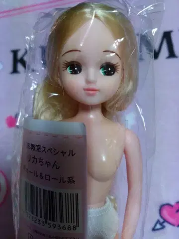 리카짱 캐슬 인형 본체 금발 녹안