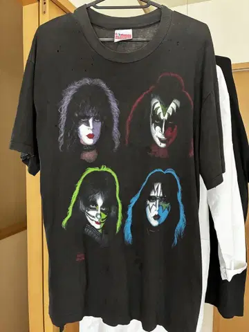 KISS 빈티지 티셔츠 L 사이즈