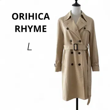 새상품급 ORIHICA RHYME 트렌치코트 아우터 베이지 L