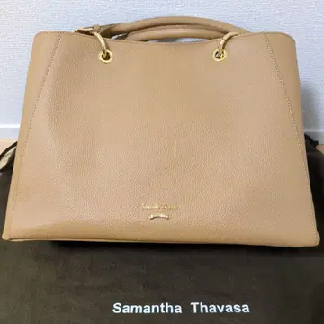 Samantha Thavasa 베이지 핸드백