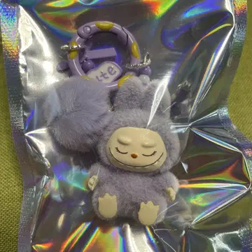 라부부 Labubu 키링 보라색 인기