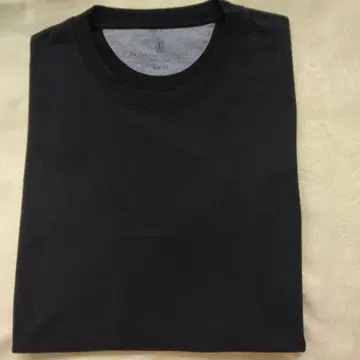 BRUNELLO CUCINELLI 블랙 티셔츠 슬림핏