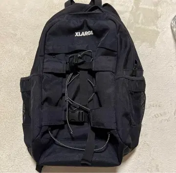 XLARGE 블랙 백팩