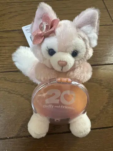 디즈니 씨 리나벨 스트랩 마스코트 봉제 인형 20주년 한정판