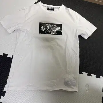 RTG 프린트 티셔츠 화이트