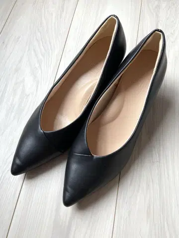 PLST PLUS STYLE 펌프스 (로우 힐) 24.5cm 블랙