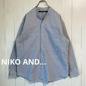 NIKO AND... 니코 앤 노카라 W 포켓블 체크 셔츠
