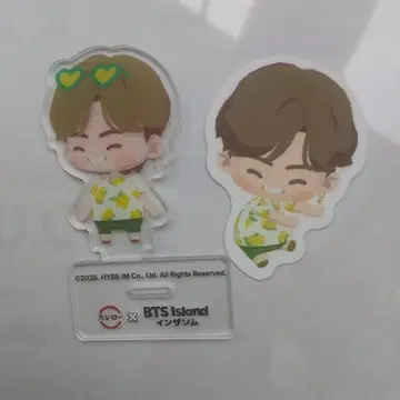 BTS 스시로 콜라보 V 테테 아크릴 스탠드 피크 세트입니다.