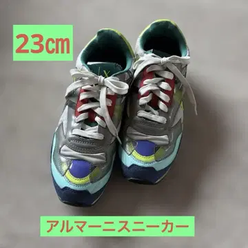 아르마니 스니커즈 23cm 멀티 컬러 고품질 당일 발송