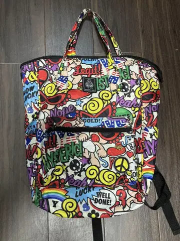 HYSTERIC MINI 빅 2way 럭색 히스테릭미니 올 패턴
