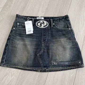 GYDA 다크 데님 미니 스커트 [가격 인하 협상 가능]