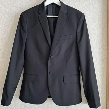 H&M 에이치앤엠 테일러드 자켓 블랙 165/84A