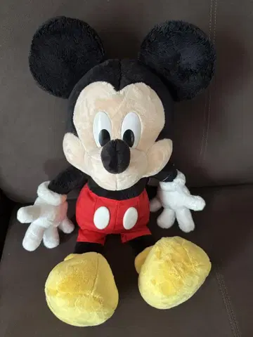 미키마우스 봉제 인형 택 포함 미사용 새상품 약 40cm