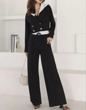 로얄파티 ROYAL PARTY 후드티 레이어드 스타일 자켓