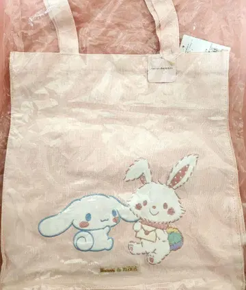 위시미멜 시나모롤 메종 드 플뢰르 토트백
